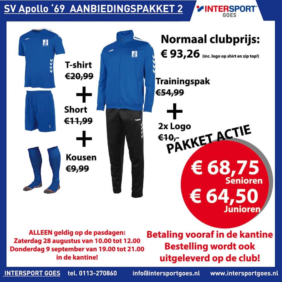 vals In hoeveelheid homoseksueel Leuke aanbieding kleding! – SV Apollo '69